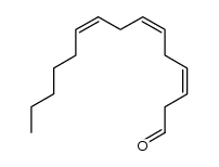 (3Z,6Z,9Z)-pentadeca-3,6,9-trienal Structure