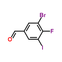 3-Bromo-4-fluoro-5-iodobenzaldehyde图片