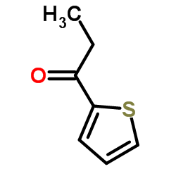 2-Propanoylthiophene structure