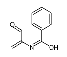 Benzamide,N-(1-formylethenyl)- Structure