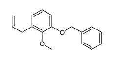 2-methoxy-1-phenylmethoxy-3-prop-2-enylbenzene结构式