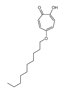 5-decoxy-2-hydroxycyclohepta-2,4,6-trien-1-one结构式