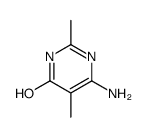 4-Pyrimidinol, 6-amino-2,5-dimethyl- (7CI,8CI) Structure