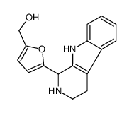 [5-(2,3,4,9-tetrahydro-1H-pyrido[3,4-b]indol-1-yl)furan-2-yl]methanol Structure