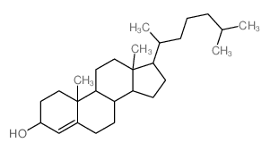 Cholest-4-en-3-ol(8CI,9CI) Structure