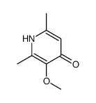 3-methoxy-2,6-dimethyl-1H-pyridin-4-one Structure