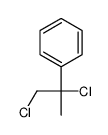 1,2-dichloropropan-2-ylbenzene Structure