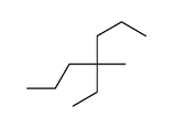 4-ethyl-4-methylheptane Structure