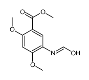 methyl 5-formamido-2,4-dimethoxybenzoate结构式