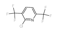 2-chloro-3,6-bis(trifluoromethyl)pyridine structure