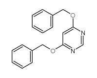 4,6-bis(phenylmethoxy)pyrimidine Structure