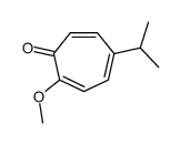 2-methoxy-5-propan-2-ylcyclohepta-2,4,6-trien-1-one Structure