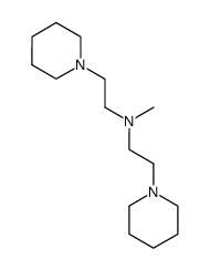 methyl-bis-(2-piperidin-1-yl-ethyl)-amine结构式