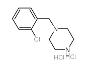 1-(2-CHLORO-BENZYL)-PIPERAZINE DIHYDROCHLORIDE Structure