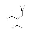 N-(aziridin-1-ylmethyl)-N-propan-2-ylpropan-2-amine结构式