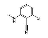 2-Chloro-6-Methylamino-benzonitrile结构式