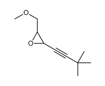 Oxirane, 2-(3,3-dimethyl-1-butynyl)-3-(methoxymethyl)- (9CI) structure