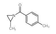 Aziridine, 2-methyl-1-(p-toluoyl)- Structure