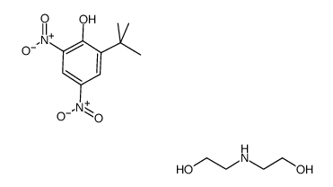 dinoterb-bis(2-hydroxy ethyl) ammonium结构式