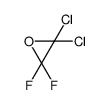 2,2-dichloro-3,3-difluorooxirane结构式