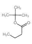 Butanoic acid,1,1-dimethylethyl ester结构式