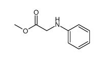 Methyl N-phenylglycinate structure