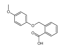 2-[(4-methoxyphenoxy)methyl]benzoic acid Structure