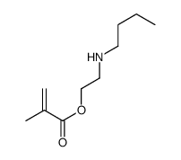 2-(butylamino)ethyl 2-methylprop-2-enoate结构式