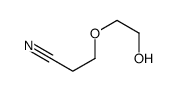 3-(2-hydroxyethoxy)propiononitrile structure