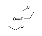 1-[chloromethyl(ethyl)phosphoryl]oxyethane结构式