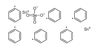 bis(triphenylstannyl) selenate Structure
