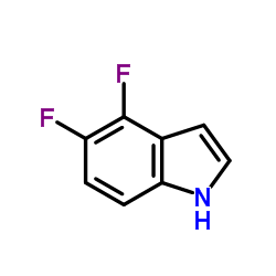 4,5-Difluoroindole Structure