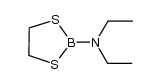 2-(diethylamino)-1,3,2-dithiaborolane结构式