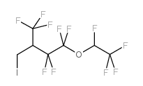 1,1,2,2,4,4,4-heptafluoro-3-(iodomethyl)-1-(1,2,2,2-tetrafluoroethoxy)butane Structure