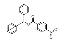 Benzenemethanol, a-phenyl-, 4-nitrobenzoate (9CI)结构式
