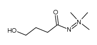 N-trimethylammonio-4-hydroxybutanamidate Structure