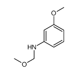 Benzenamine, 3-methoxy-N-(methoxymethyl)- (9CI) picture