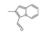 3-Indolizinecarboxaldehyde, 2-methyl- (8CI,9CI) structure