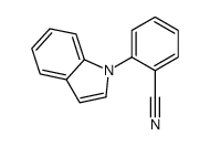 2-(1H-吲哚-1-基)苯甲腈结构式