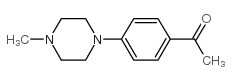 1-[4-(4-methylpiperazino)phenyl]-1-ethanone structure