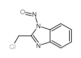 Benzimidazole, 2-(chloromethyl)-1-nitroso- (8CI) Structure