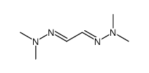 Glyoxal bis(dimethylhydrazone) structure