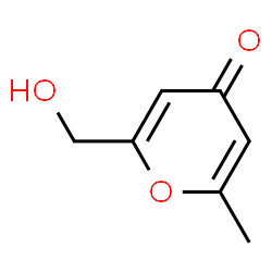 4H-Pyran-4-one, 2-(hydroxymethyl)-6-methyl- (9CI)结构式