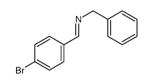 N-benzyl-1-(4-bromophenyl)methanimine Structure