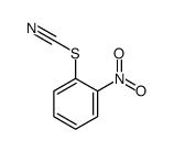 Thiocyanic acid 2-nitrophenyl ester Structure