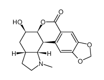 5β-hydroxy-9,10-methanediyldioxy-1-methyl-lycoranan-7-one Structure