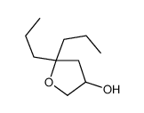 5,5-dipropyloxolan-3-ol Structure