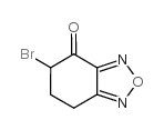 5-BROMO-4,5,6,7-TETRAHYDRO-2,1,3-BENZOXADIAZOL-4-ONE Structure