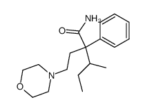 α-sec-Butyl-α-phenyl-4-morpholinebutyramide结构式