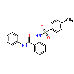 2-{[(4-Methylphenyl)sulfonyl]amino}-N-phenylbenzamide Structure